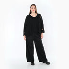 AKH Fashion 122 Pantalon, Noir