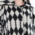 AKH Fashion 3023 Manteau, écru-noir