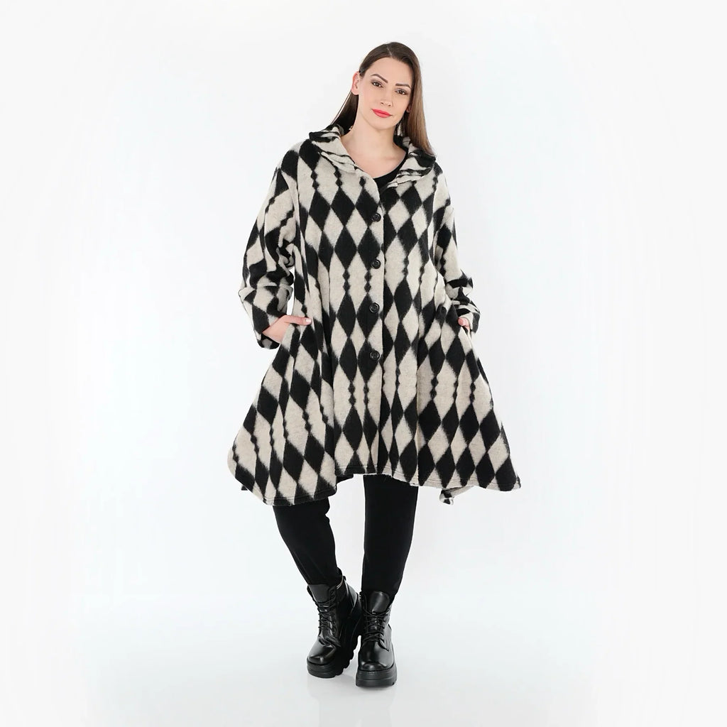 AKH Fashion 5458 Veste, écru-noir