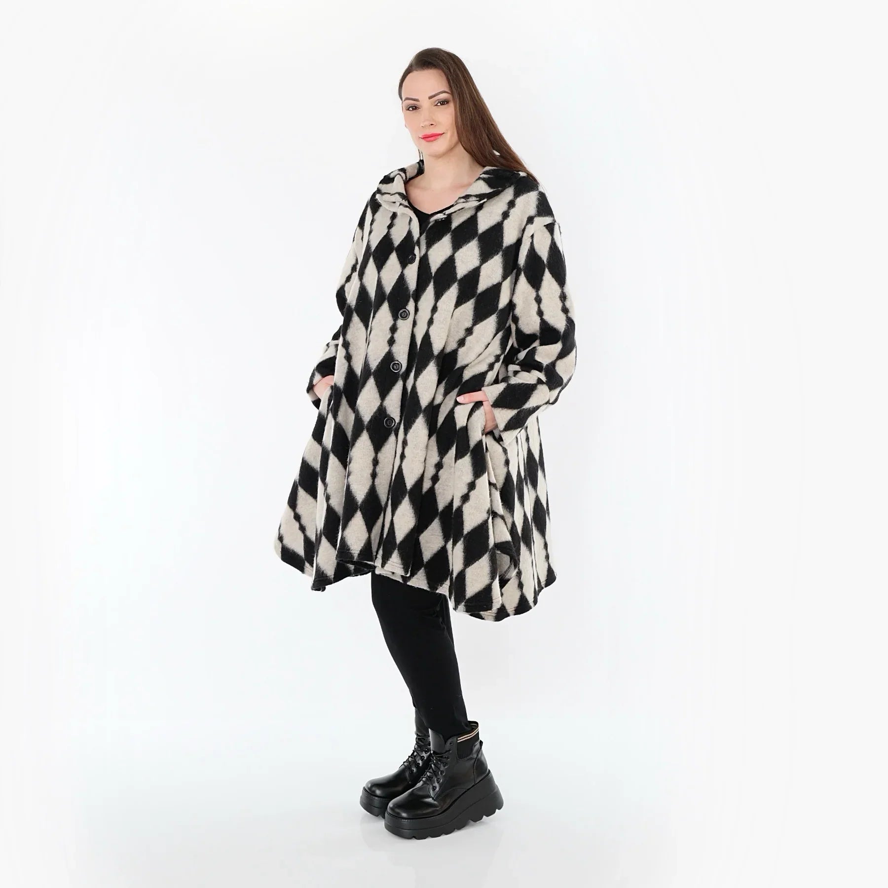 AKH Fashion 5458 Veste, écru-noir