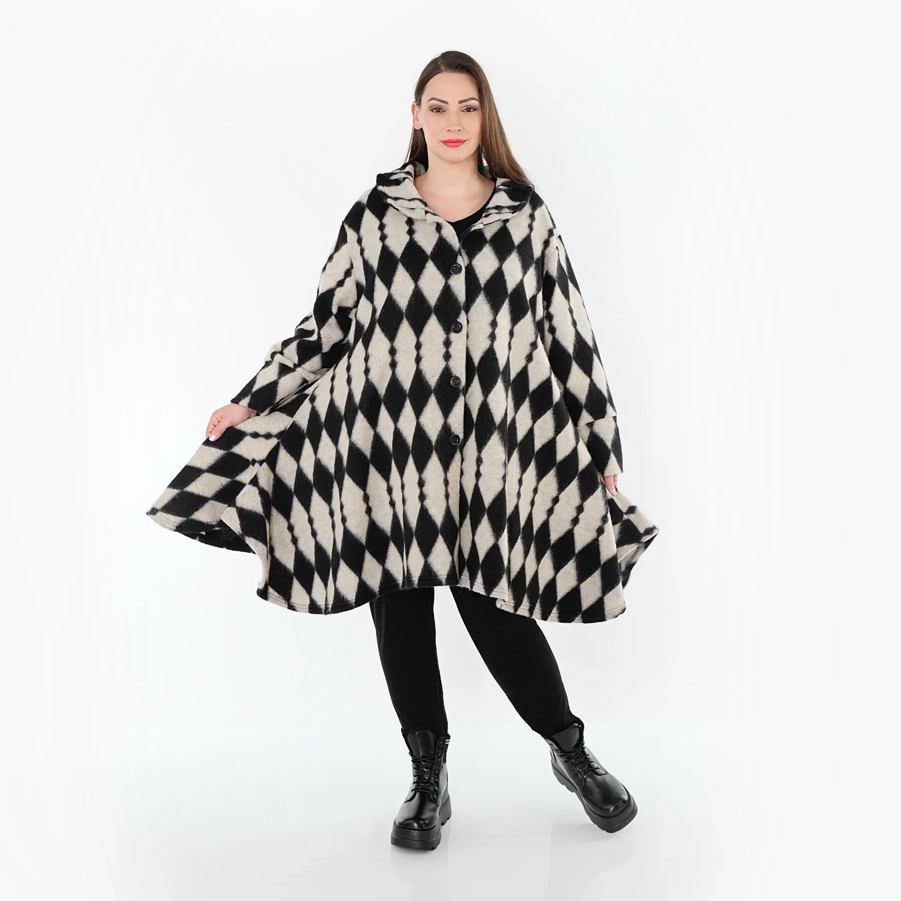 AKH Fashion 5458 Veste, écru-noir