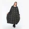 AKH Fashion 1926 Kleid, Grau-Schwarz