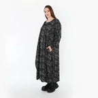 AKH Fashion 1926 Kleid, Grau-Schwarz