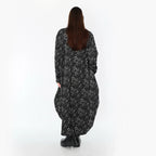 AKH Fashion 1926 Kleid, Grau-Schwarz