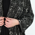 AKH Fashion 6517 Veste, Gris-Noir
