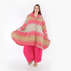 AKH Fashion 5458 Veste, Sable-Fuchsia