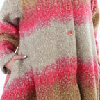 AKH Fashion 5458 Veste, Sable-Fuchsia