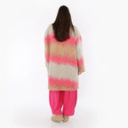 AKH Fashion 6656 Manteau, Sable-Fuchsia
