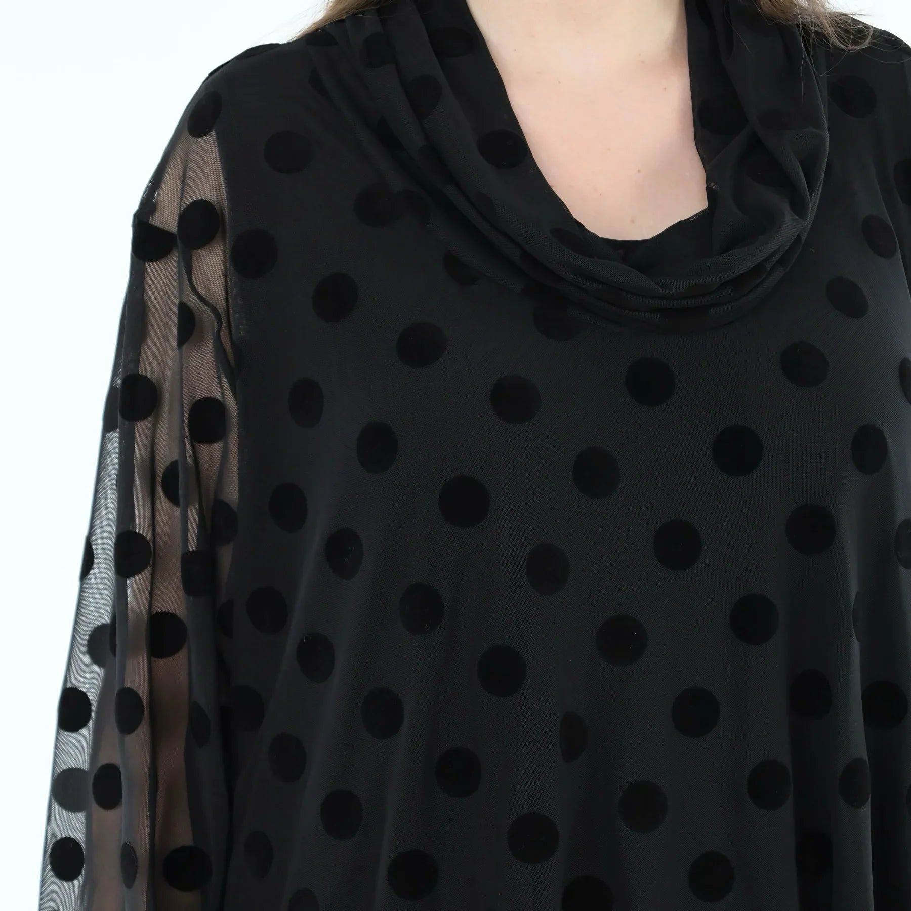 AKH Fashion 3371 Big Shirt, Noir