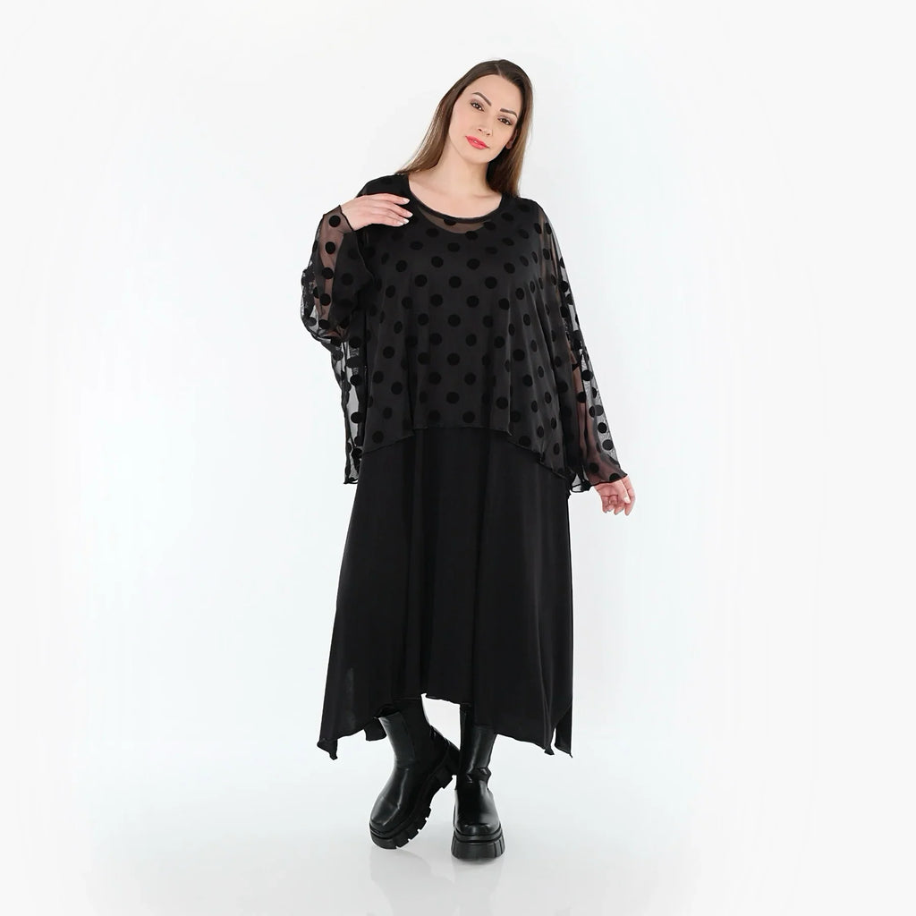 AKH Fashion 6048 Surplis, Noir