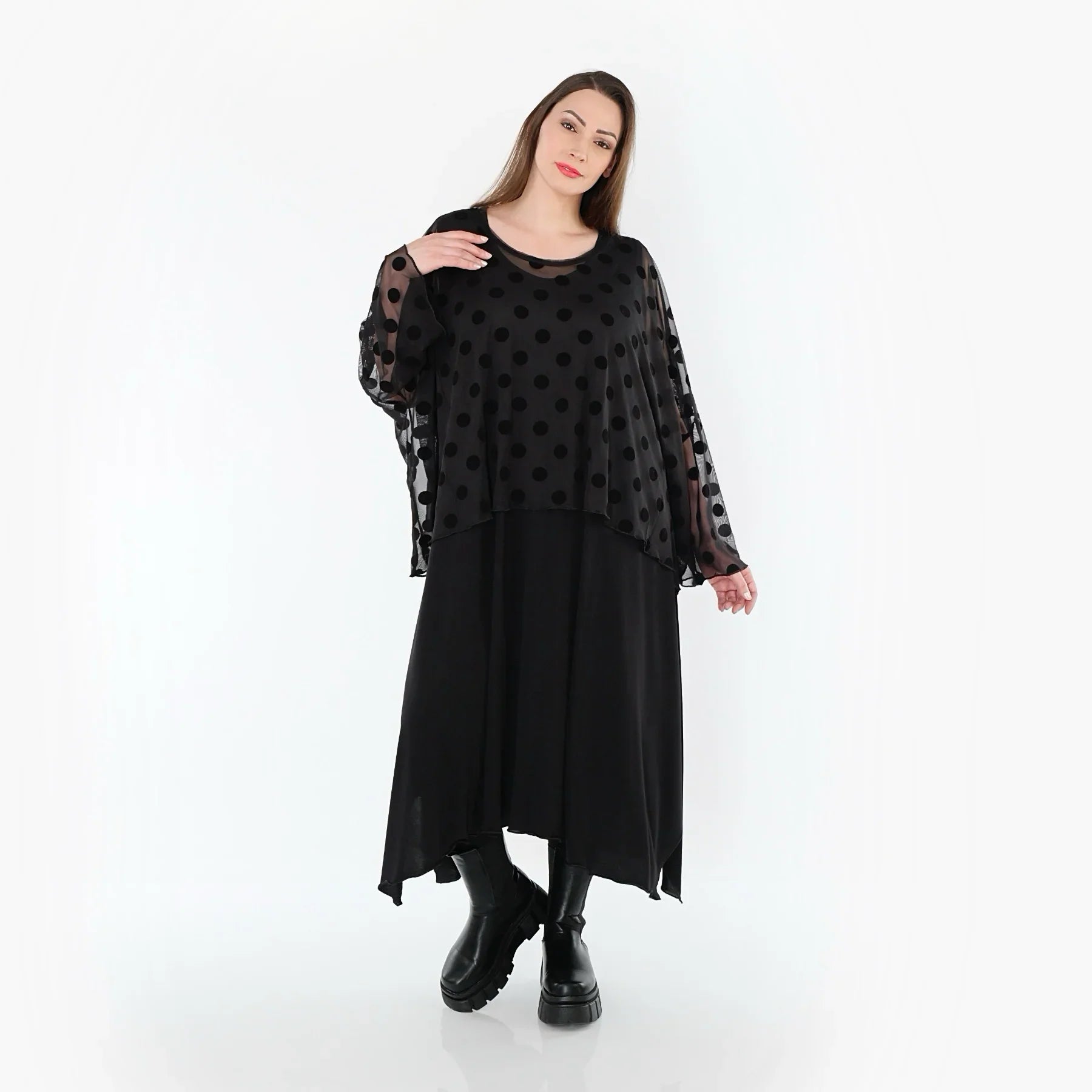 AKH Fashion 6048 Surplis, Noir