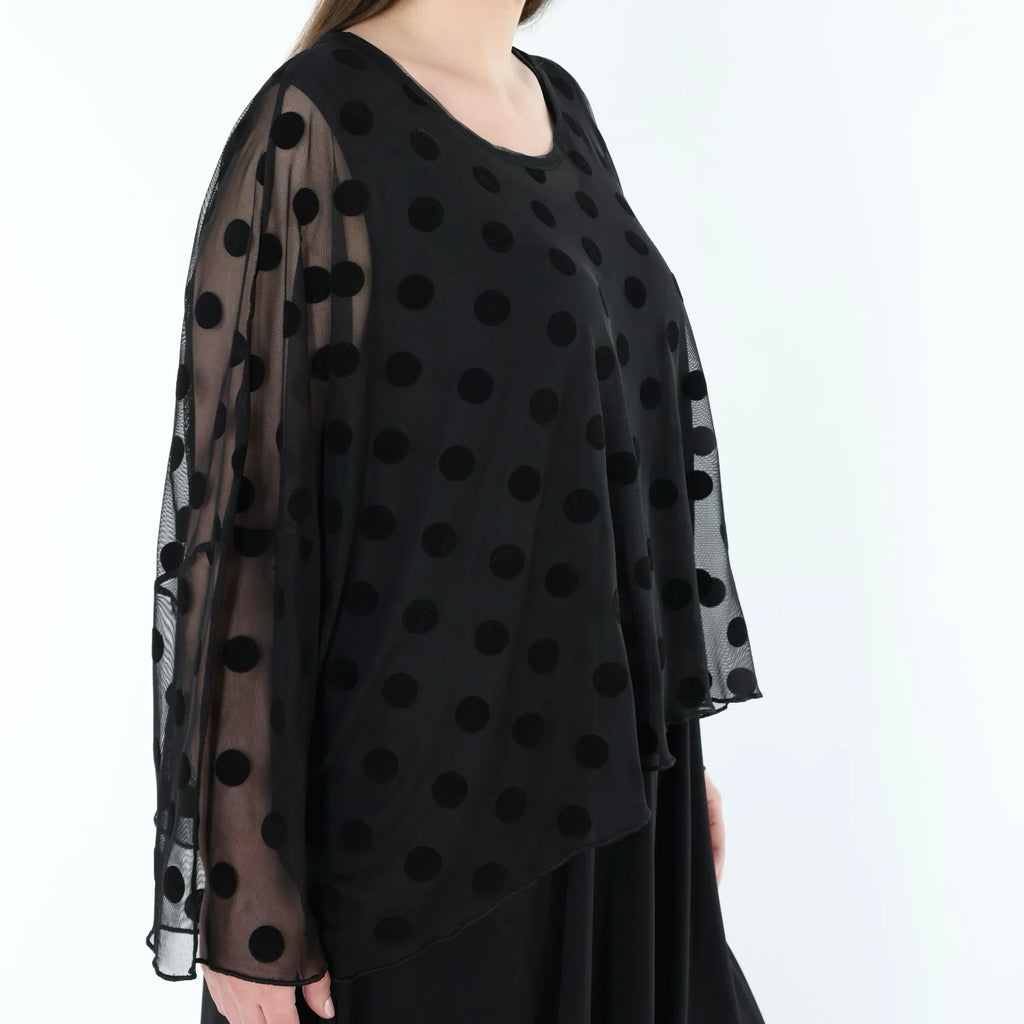 AKH Fashion 6048 Surplis, Noir
