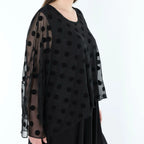 AKH Fashion 6048 Surplis, Noir