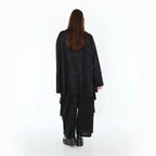 AKH Fashion 593 Big Shirt, noir-bleu
