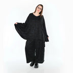 AKH Fashion 593 Big Shirt, noir-bleu
