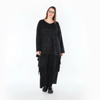 AKH Fashion 593 Big Shirt, noir-bleu