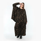 AKH Fashion 593 Big Shirt, noir-orange