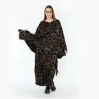 AKH Fashion 593 Big Shirt, noir-orange