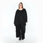 AKH Fashion 7125 pantalon, noir-bleu