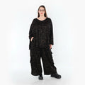 AKH Fashion 7125 Pantalon, Noir-Marron