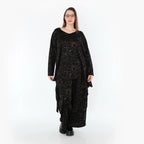 AKH Fashion 7125 Pantalon, Noir-Marron