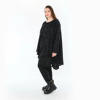 AKH Fashion 7138 Big Shirt, Noir-Bleu