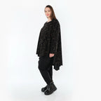 AKH Fashion 7138 Big Shirt, Noir-Marron