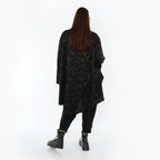 AKH Fashion 7138 Big Shirt, Noir-Marron