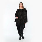 AKH Fashion 7138 Big Shirt, Noir-Marron