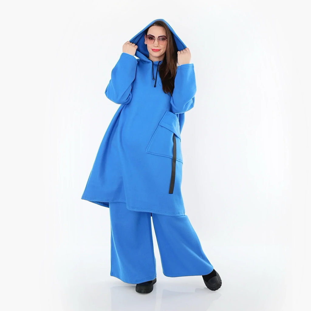 AKH Fashion 6989 Robe, Bleu