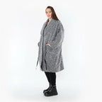 AKH Fashion 7164 Manteau, gris-bleu
