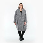 AKH Fashion 7164 Manteau, gris-bleu