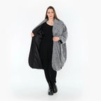 AKH Fashion 7164 Manteau, gris-bleu