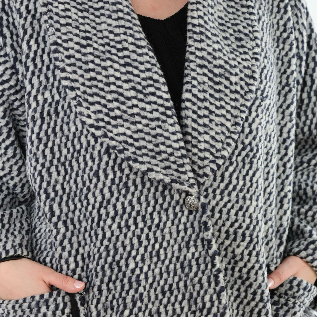 AKH Fashion 7164 Manteau, gris-bleu