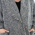 AKH Fashion 7164 Manteau, gris-bleu