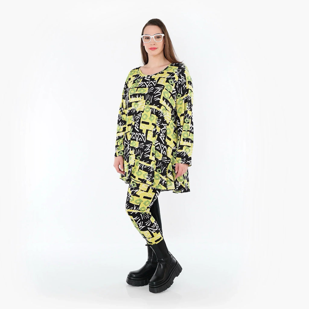AKH Fashion Chemise 1892, Jaune-Multi