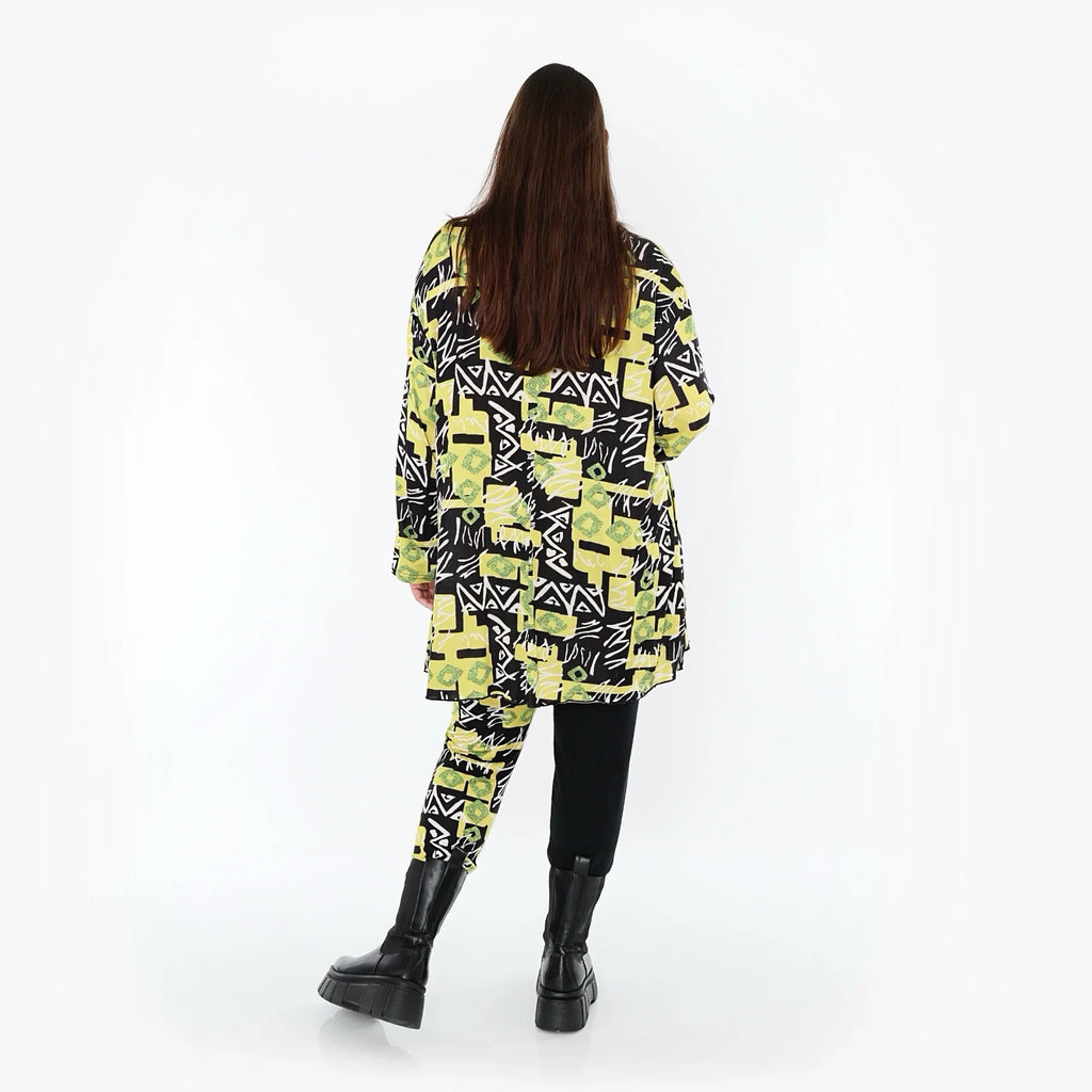 AKH Fashion Chemise 1892, Jaune-Multi