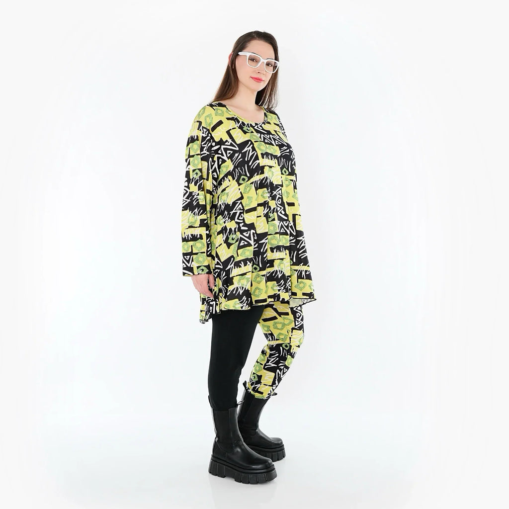 AKH Fashion Chemise 1892, Jaune-Multi