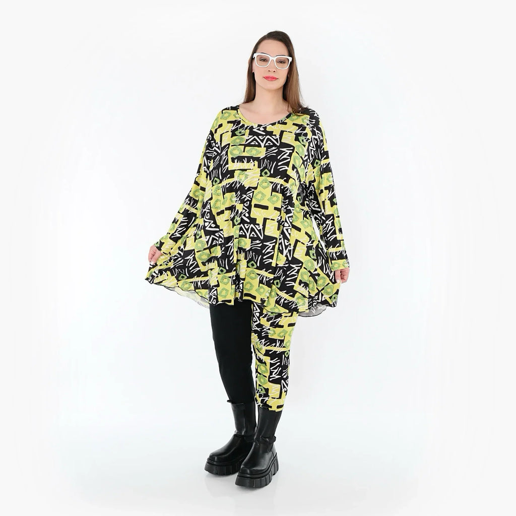 AKH Fashion Chemise 1892, Jaune-Multi