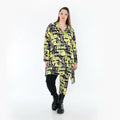 AKH Fashion 3371 Grand T-shirt, Jaune-Multi