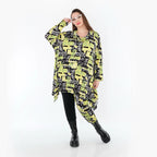 AKH Fashion 3371 Grand T-shirt, Jaune-Multi