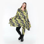 AKH Fashion 3371 Grand T-shirt, Jaune-Multi