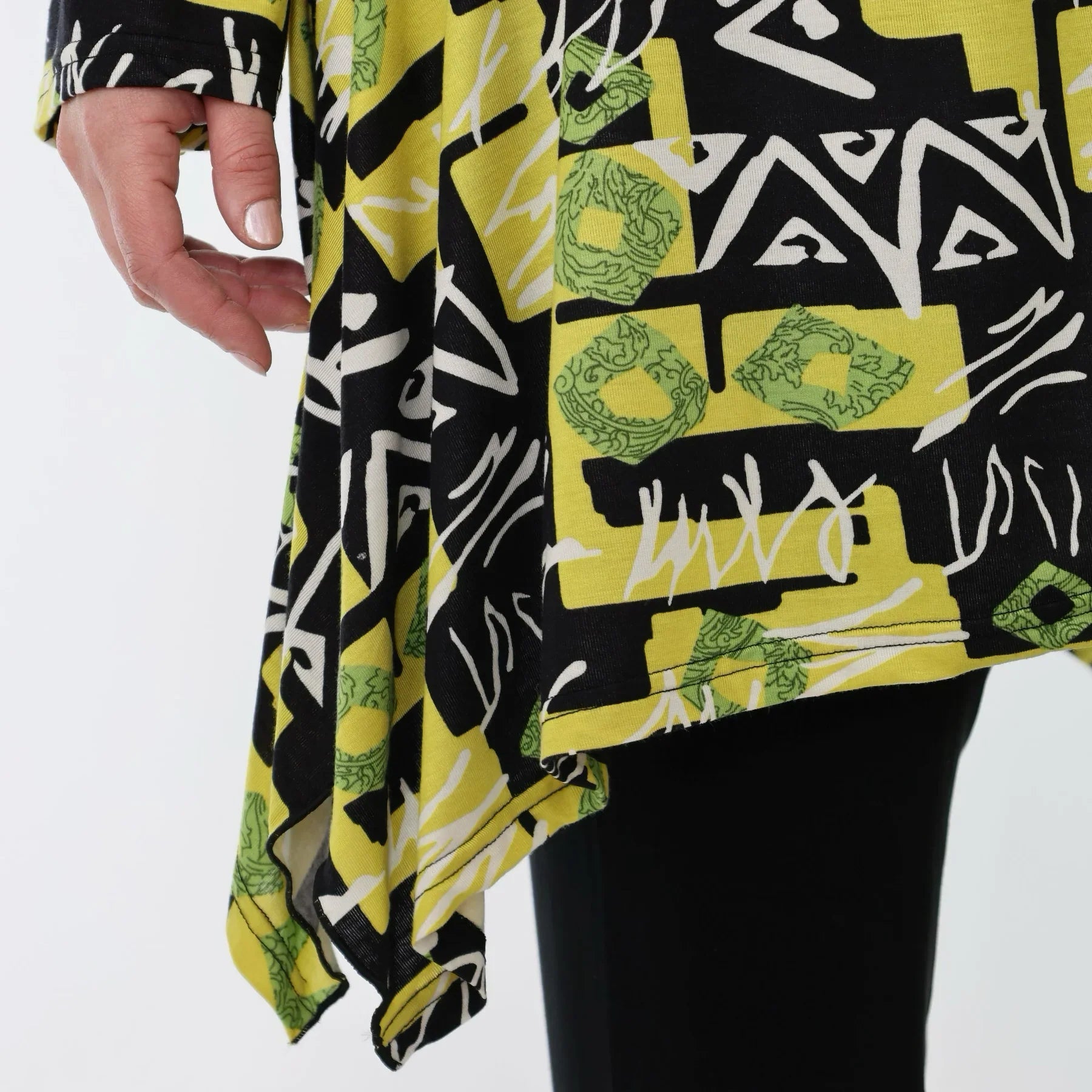 AKH Fashion 3371 Grand T-shirt, Jaune-Multi