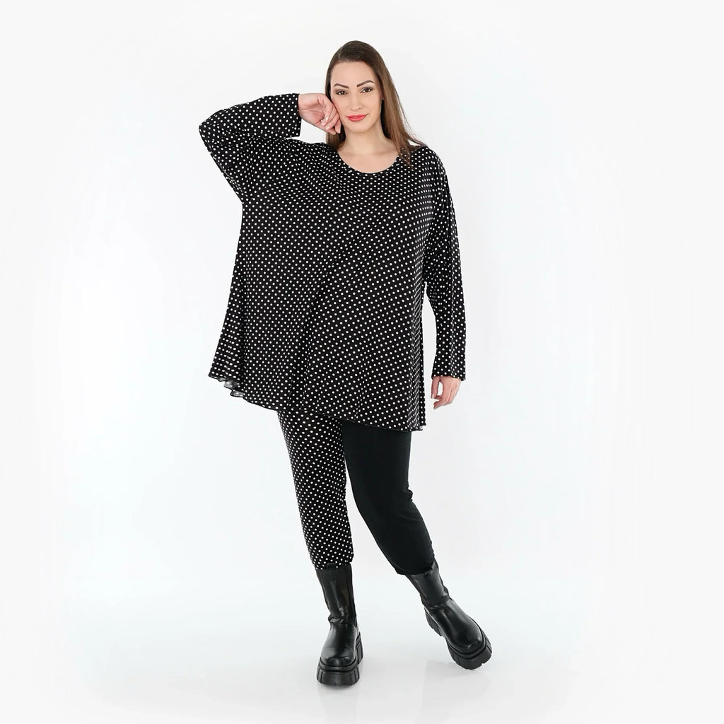 AKH Fashion 1892 Chemise, Noir-Blanc