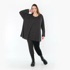 AKH Fashion 1892 Chemise, Noir-Blanc