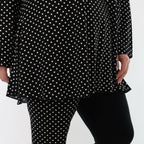 AKH Fashion 1892 Chemise, Noir-Blanc
