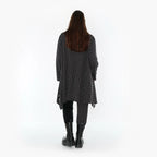 AKH Fashion 3371 Grand T-shirt, Noir-Blanc