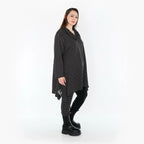 AKH Fashion 3371 Grand T-shirt, Noir-Blanc