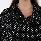 AKH Fashion 3371 Grand T-shirt, Noir-Blanc
