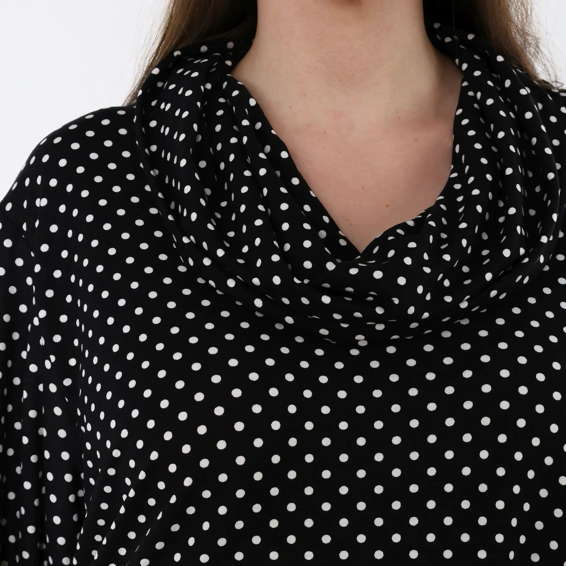 AKH Fashion 3371 Grand T-shirt, Noir-Blanc